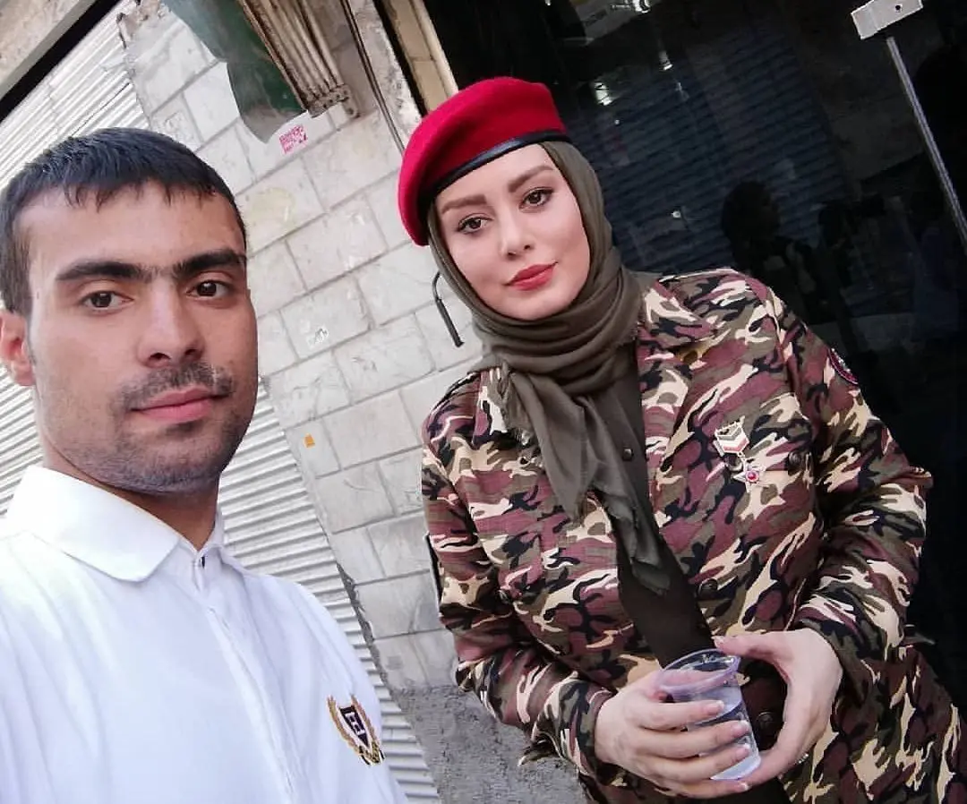 عکس یادگاری با سحر قریشی + عکس