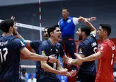 والیبال ایران مغلوب مصر شد