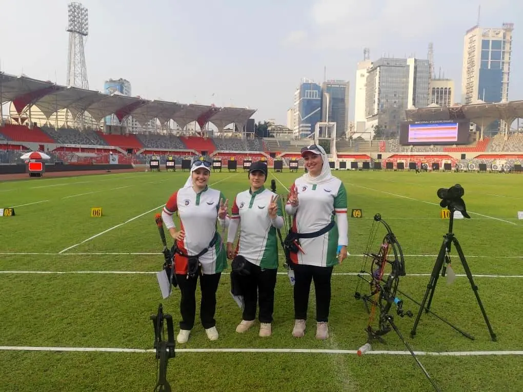 کسب مدال برنز توسط تیم کامپوند بانوان در آسیا