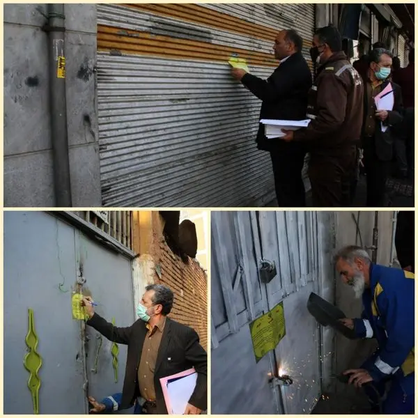 82 درصد واحدهای صنفی غیر مجاز در منطقه 15 پلمپ شد