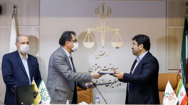 امضای تفاهم نامه بین شرکت بهره برداری مترو و معاونت اجتماعی قوه قضائیه