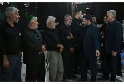 حضور نماینده وزیر تعاون، کار و رفاه اجتماعی در آئین تشییع پیکر جانباختگان حادثه معدن رزمجاه طرزه


