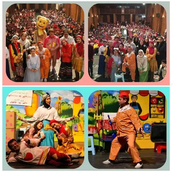 مرحله دوم نمایش "محله گل و بلبل 3 " در فرهنگ سرای آیینه اراک به اجرا درآمد