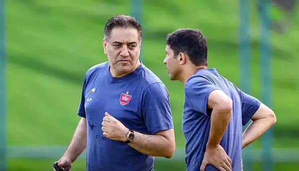 بازدید وحید هاشمیان از ورزشگاه شهید کاظمی