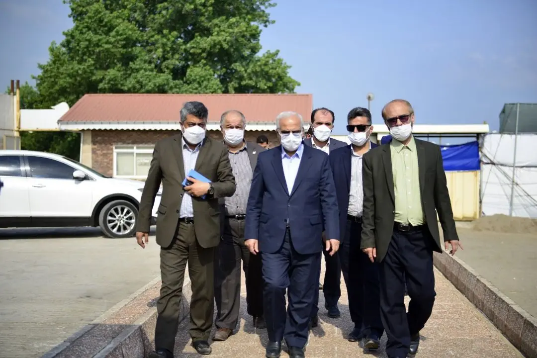 بازدید مدیرعامل سازمان منطقه آزاد انزلی از مرکز تفریحات دریایی

