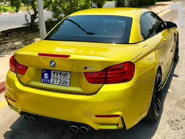 تنها "BMW" طلایی ایران! +عکس