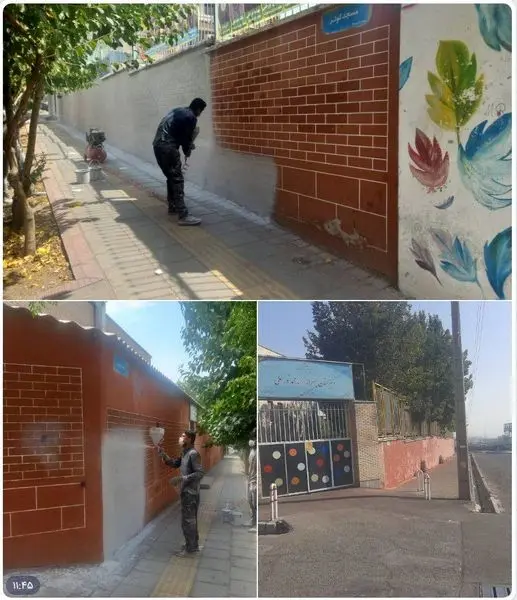 دانش آموزان منطقه ۴ با مهر ، قلم بدست می گیرند
