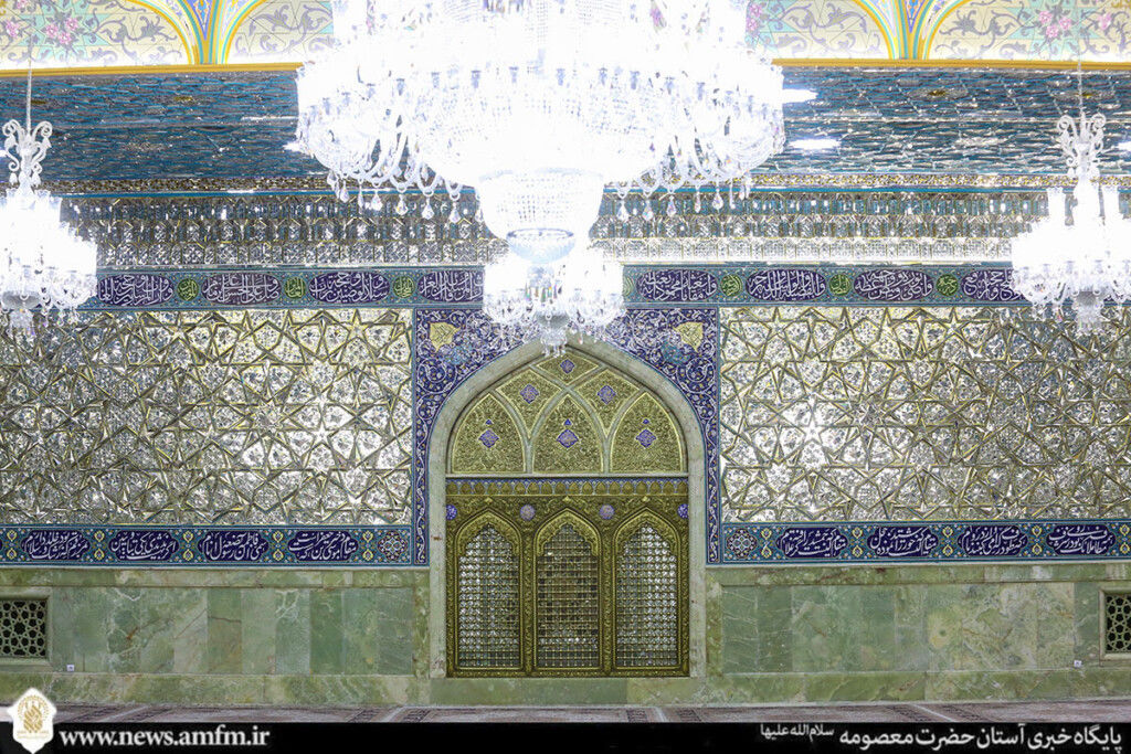 تکمیل پنجره فولاد شبستان حضرت زهرا(س) هم‌زمان با دهه کرامت

