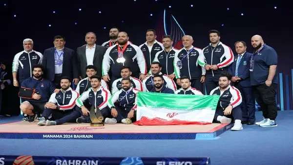 تیم ملی وزنهبرداری ایران نایب قهرمان جهان شد