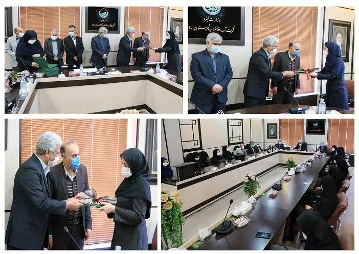 قدردانی مدیر عامل شرکت آب و فاضلاب استان مرکزی از بانوان شرکت آب و فاضلاب ساوه

