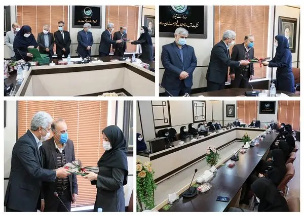 قدردانی مدیر عامل شرکت آب و فاضلاب استان مرکزی از بانوان شرکت آب و فاضلاب ساوه