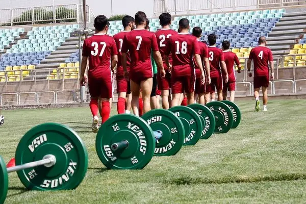 برگزاری تمرین پرفشار پرسپولیس در نوبت صبح