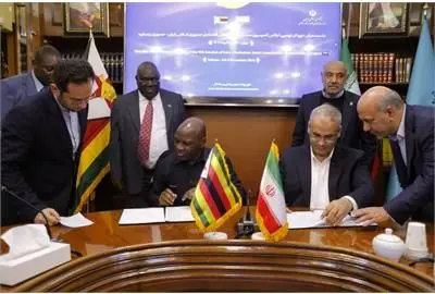 صورت جلسه نشست میان‌دوره‌ای نهمین اجلاس کمیسیون مشترک همکاری‌های اقتصادی ایران و زیمبابوه امضا شد