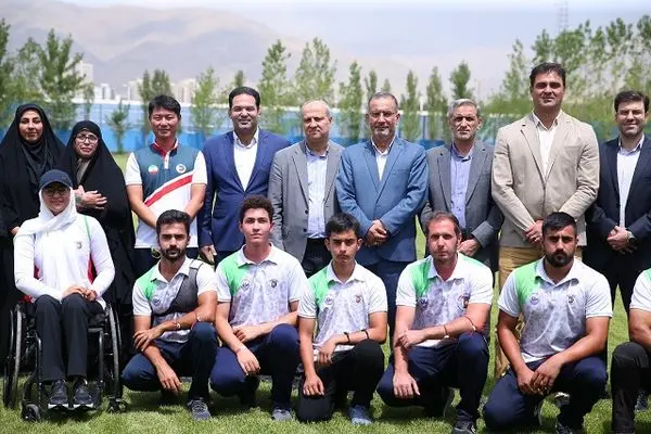 بازدید دبیرکل کمیته ملی المپیک از اردوی تیم ملی تیراندازی با کمان