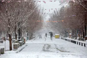 کولاک برف در ۲۳ استان