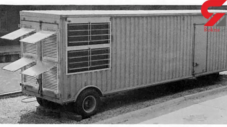 اولین رایانه جهان که با کامیون جا به جا می شد! + عکس 