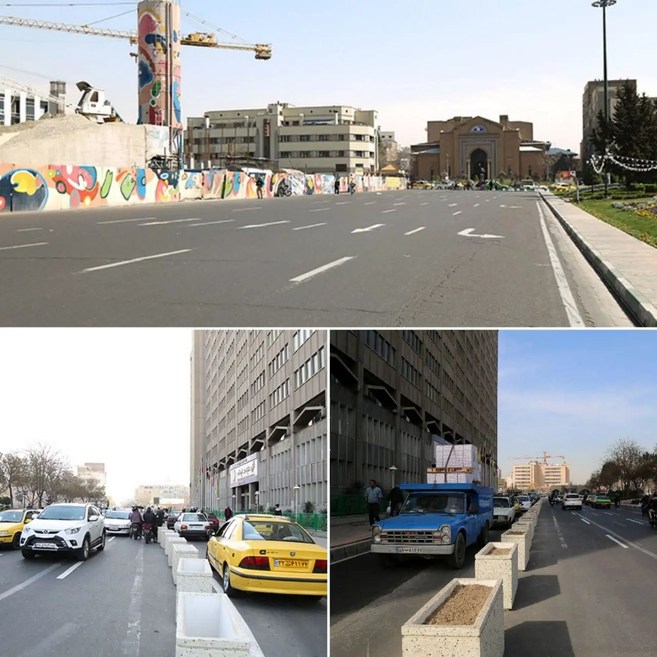 وضعیت مثبت ترافیکی در موضوع اصلاح هندسی میدان امام خمینی 


