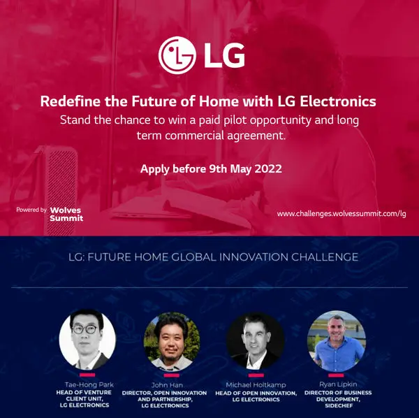 برگزاری چالش جهانی ال­جی به نام «Future Home Global Innovation» در Alpha Wolves Summit