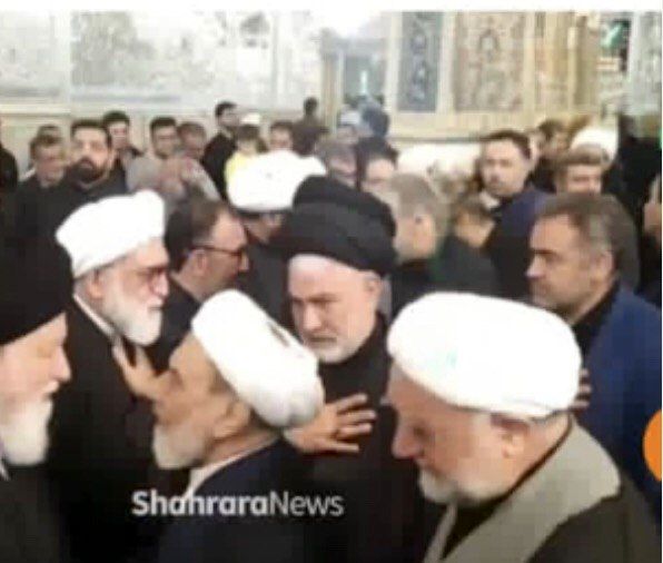 حضور مدیرعامل موسسه اعتباری ملل، در مراسم تشییع رییس جمهور فقید
