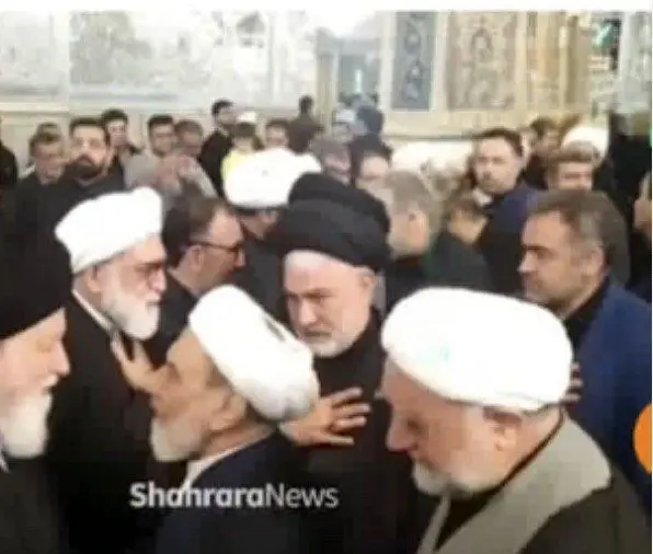 حضور مدیرعامل موسسه اعتباری ملل، در مراسم تشییع رییس جمهور فقید