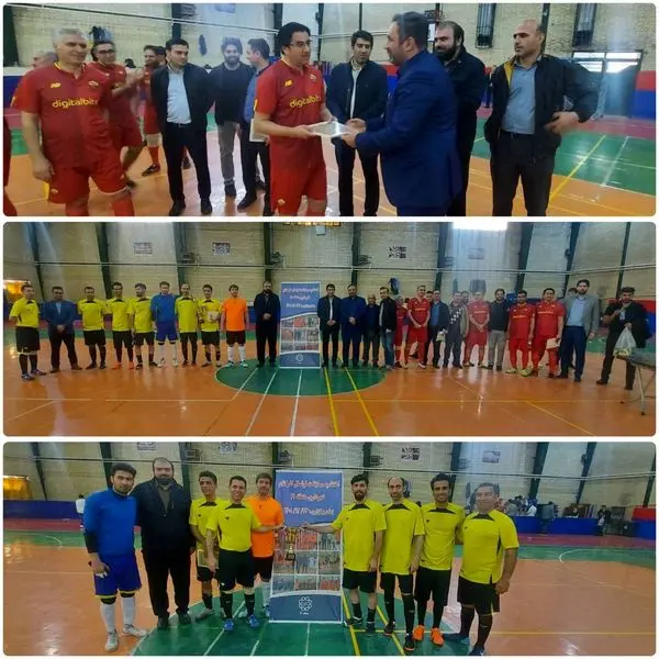 تیم معاونت برنامه ریزی و سرمایه انسانی منطقه ۲۱ قهرمان مسابقات فوتسال منطقه‌ای شد