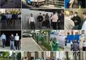 اصلاح الگوی مصرف و هدر رفتن آب در فضای سبز معابر منطقه15