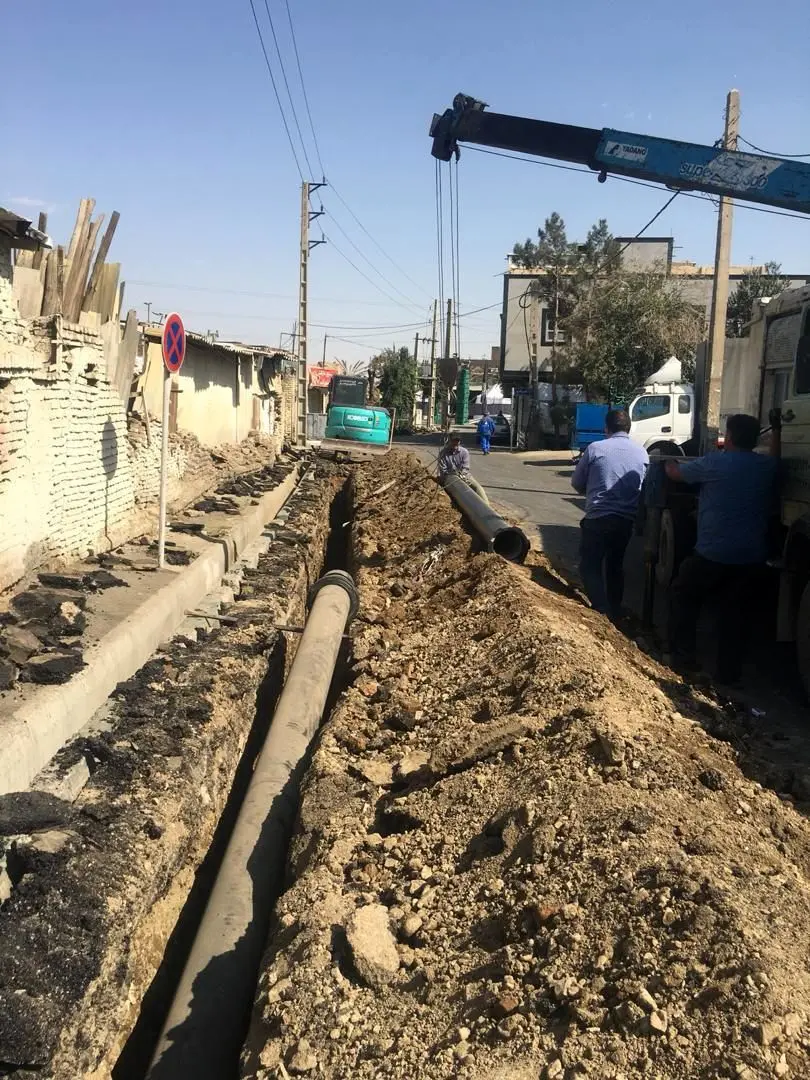   آغازعملیات لوله‌گذاری آب‌رسانی به مجتمع نیروی انتظامی