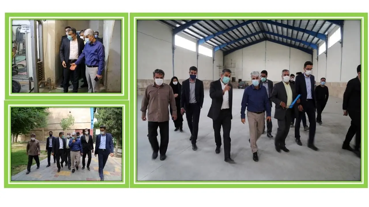 بازدید مدیرعامل سازمان ورزش شهرداری تهران از پروژه مجموعه چند منظوره ورزشی مظاهری