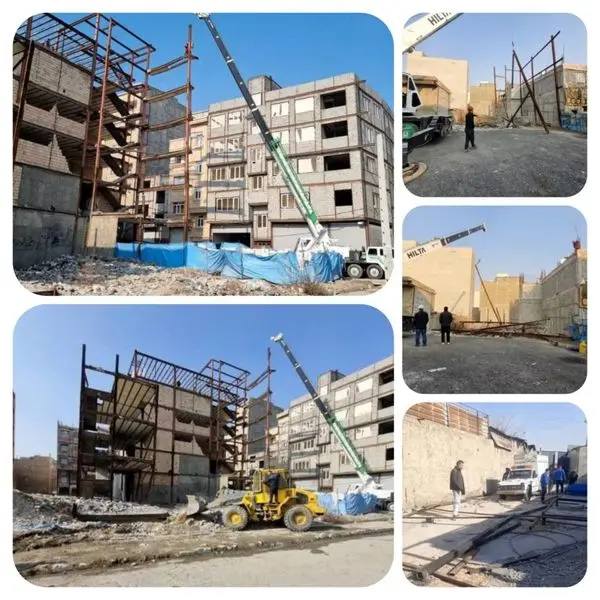 رفع خلاف ۵۸۰ مترمربع ساخت و ساز غیرمجاز در ناحیه سه منطقه ۱۹