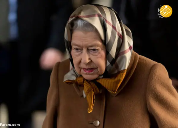 تصاویر ملکه انگلیس با روسری + عکس