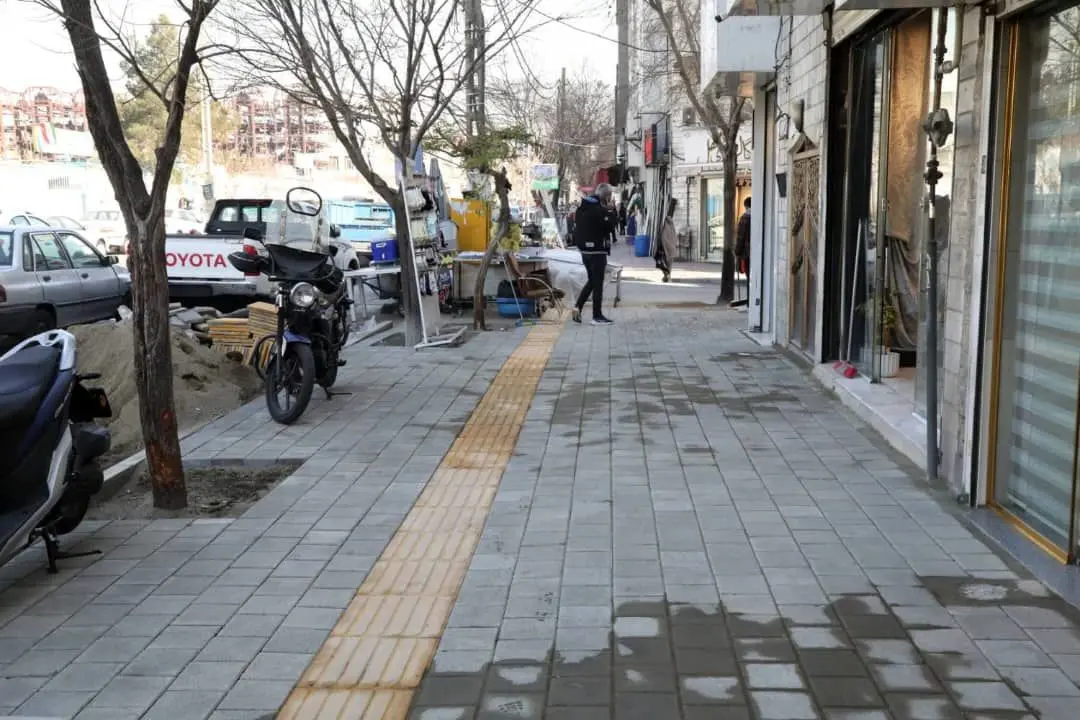 ‍ عملیات احداث پیاده راه وکانیو خیابان انقلاب در منطقه 19 به ایستگاه آخر رسید

