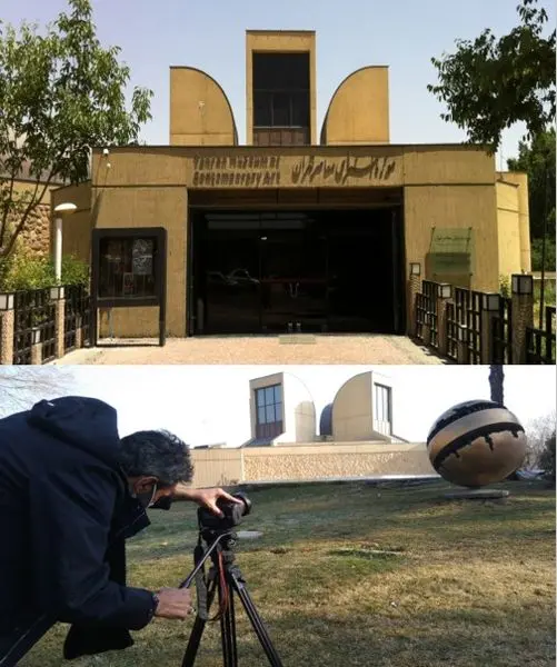 بازدید مخاطبان شبکه العالم از «موزه هنرهای معاصر» ایران