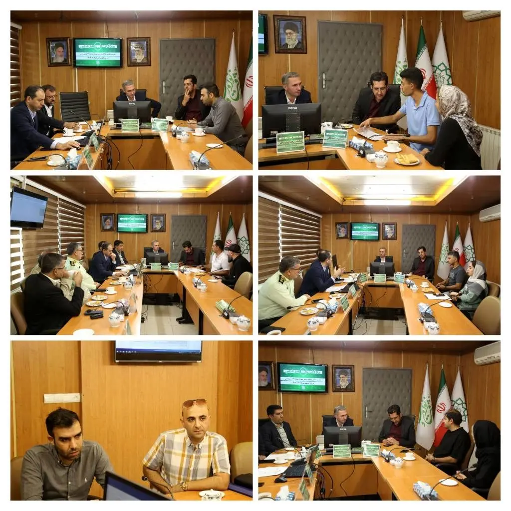 شصت و پنجمین نشست دوشنبه پاسخگویی در شهرداری منطقه ۲۱ برگزار شد 