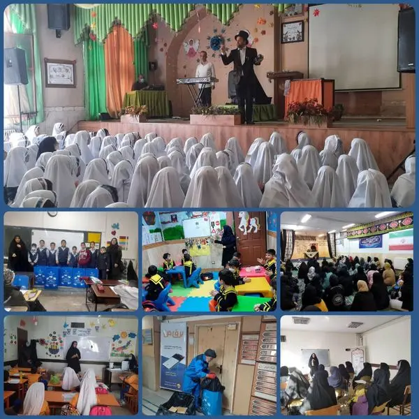 آموزش مستمر مباحث بازیافت در مدارس، مساجد و سرای محلات منطقه 15