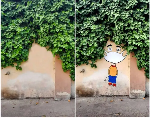 بهسازی جدارههای شهری منطقه ۲ با اجرای هنرهای خلاقانه