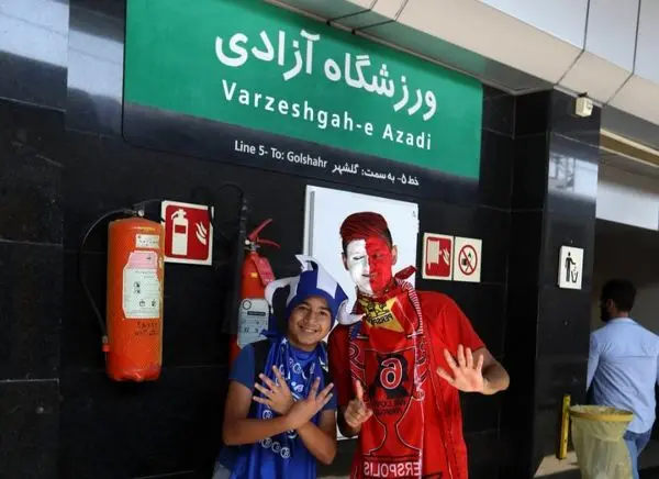 جابجایی ۴۱ هزار تماشاگر در شهرآورد ۱۰۳ پایتخت با مترو