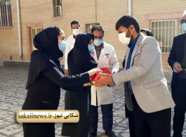 تجلیل از پرستاران و مدافعان سلامت به مناسبت روز پرستار در زاهدان