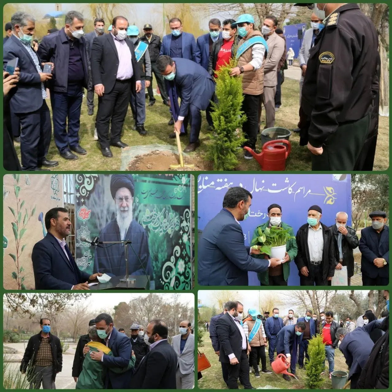  کاشت ۵۰۰۰ نهال مثمر و غیرمثمر در منطقه ۱۵ در هفته درختکاری