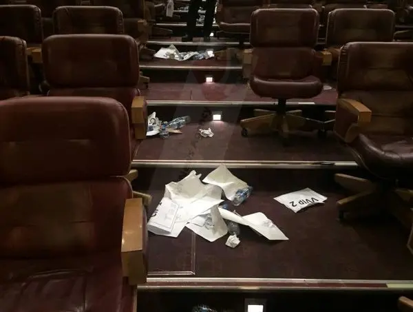 صحنه‌ای آزار دهنده از سالن برج میلاد در مراسم برترین‌های لیگ!+عکس