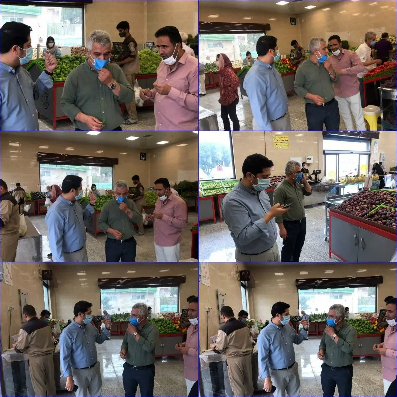  سوله جدید الاحداث بازار میوه و تره بار نظامی گنجوی به بهره برداری رسید

