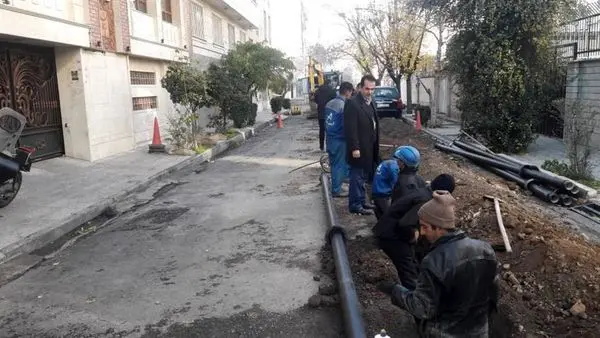 بازسازی سه کیلومتر دیگر از شبکه فرسوده شرکت آب و فاضلاب منطقه یک 