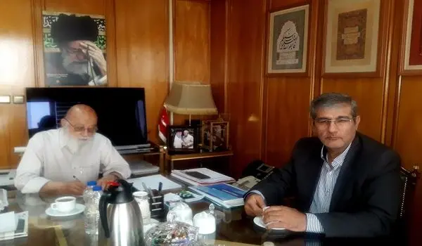 مدیر مخابرات تهران با رئیس شورای اسلامی شهر تهران دیدار کرد