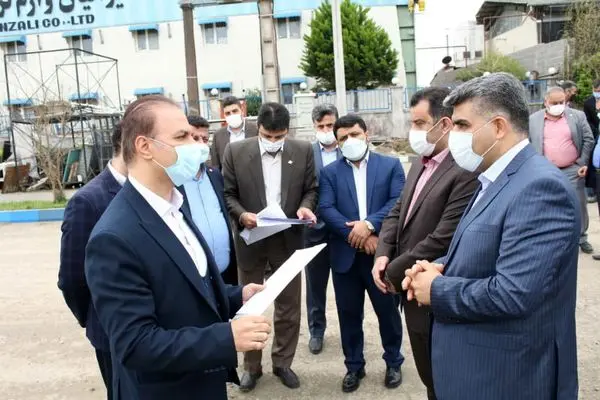 هفت گروه کاری بررسی مشکلات واحدهای تولیدی منطقه با حضور سرپرست،اعضای هیأت مدیره و معاونین سازمان منطقه آزاد انزلی