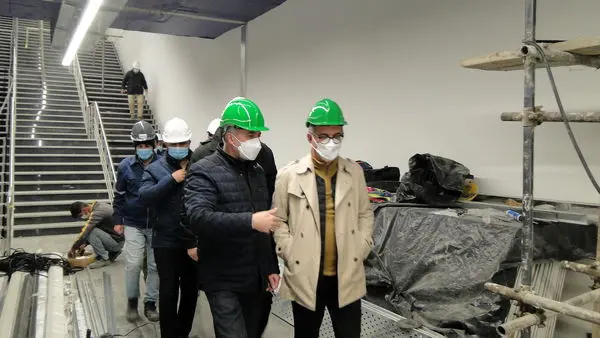 بازدید مشاور عالی و مدیرکل حوزه شهردار تهران از چند پروژه مهم عمرانی

