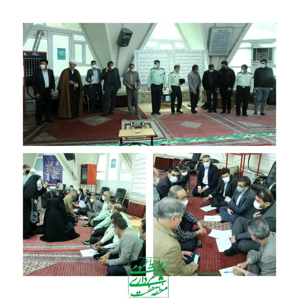 جلسه مشترک ملاقات مردمی شهرداران مناطق ۶ و ۷