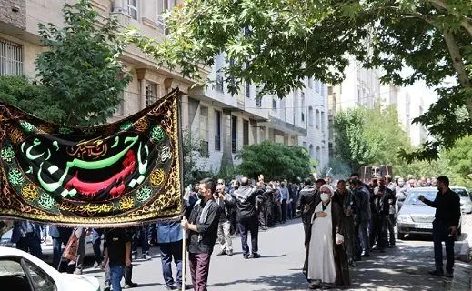 مراسم سوگواری سرور و سالار شهیدان، حضرت اباعبدالله الحسین (ع) در شرکت مخابرات ایران برگزار شد