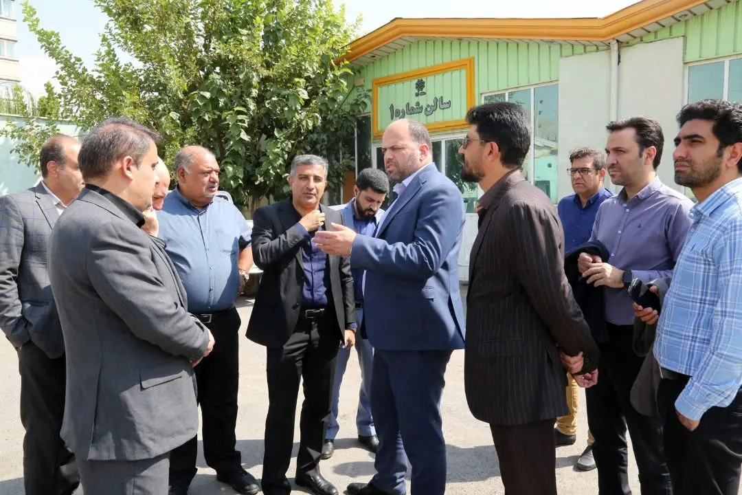 با حضور معاون خدمات شهری شهرداری تهران 

