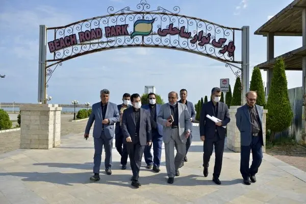 بازدید مدیرعامل سازمان از طرح های در حال تکمیل گردشگری منطقه آزاد انزلی

