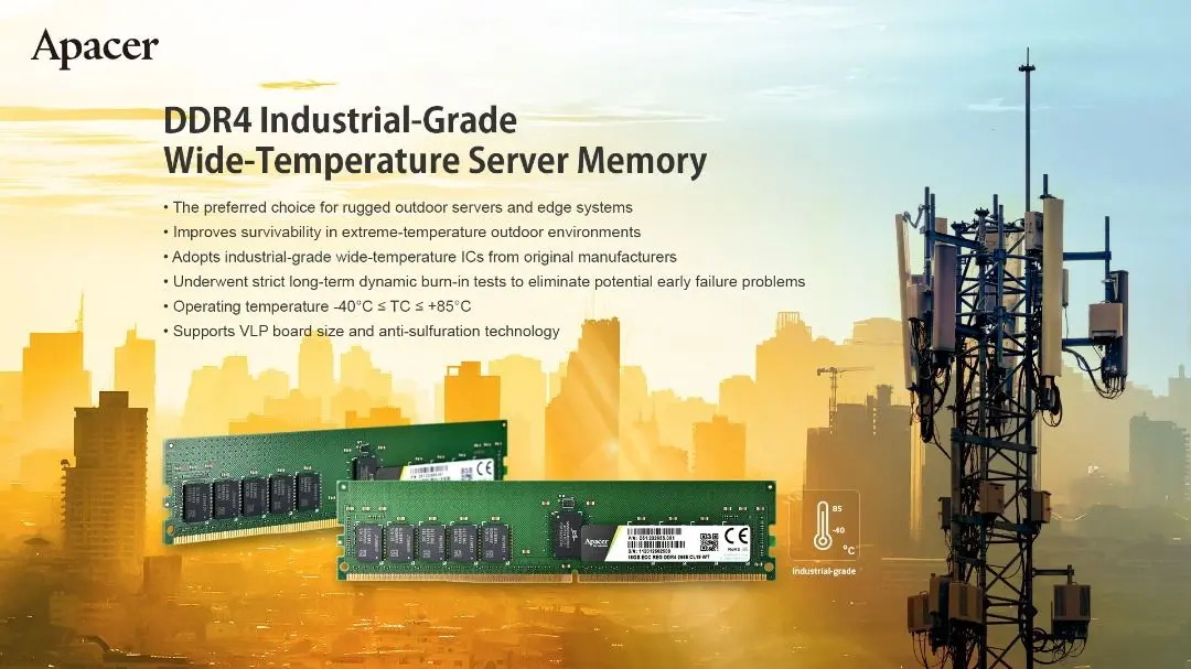 جدیدترین DDR4 صنعتی اپیسر