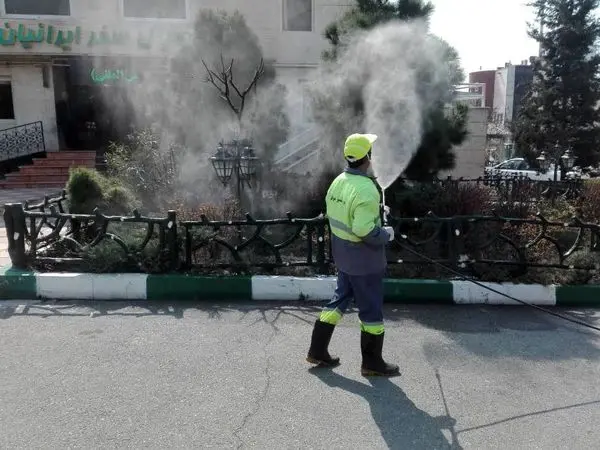 ۵ محور پرتردد تهران ضدعفونی می شوند